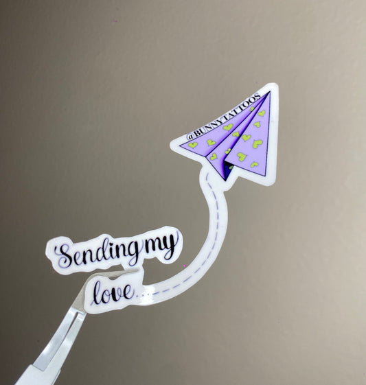 Sending My Love Sticker